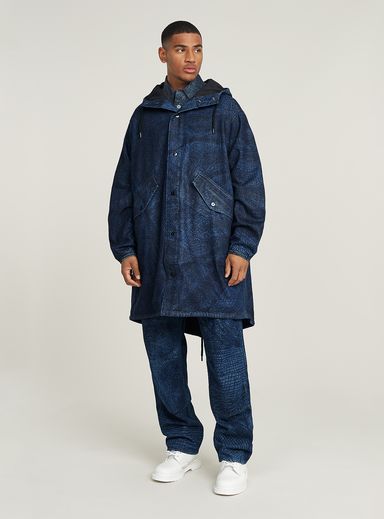 Rembrandt Unisex Denim Parka